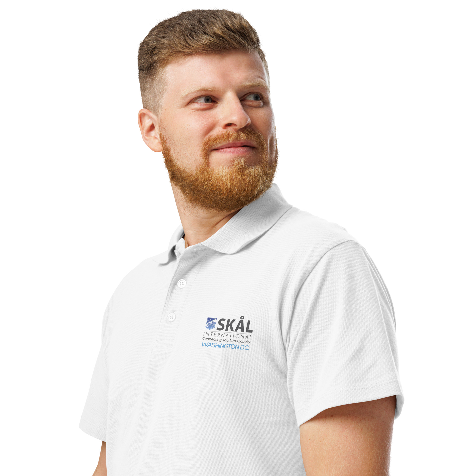 Skål International Washington DC Logo Unisex Premium Piqué Polo – Classic Fit, Polished Comfort - Image 6
