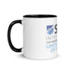 Skål International Logo Coffee Mug – White Ceramic with Blue Interior, Premium 11oz / 15oz - Image 9