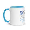 Skål International Logo Coffee Mug – White Ceramic with Blue Interior, Premium 11oz / 15oz - Image 13